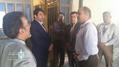 معاون سیاسی امنیتی استانداری یزد، از تالار هنر یزد بازدید کرد