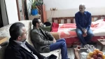 رییس صدا و سیما به دیدن پیشکسوت تئاتر یزد رفت