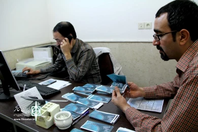 پشت صحنه جشنواره تئاتر فجر استانی یزد از دریچه دوربین1
عکاس: ریحانه خواجه منصوری 2