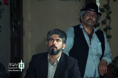 گزارش تصویری از اجرای نمایش "عبور از غبار" در یزد