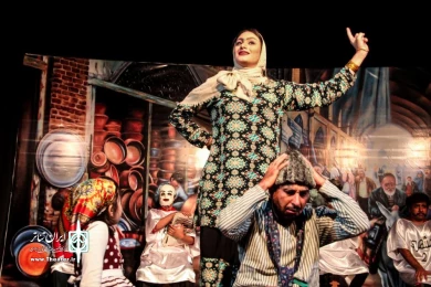 گزارش تصویری از اجرای نمایش کمدی "خاطرات کریم و شرکا"