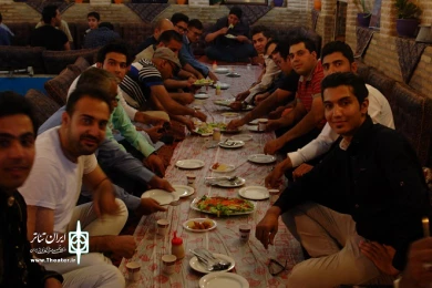 گزارش تصویری از فطاری هنرمندان تئاتر استان یزد