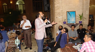 گزارش تصویری از فطاری هنرمندان تئاتر استان یزد