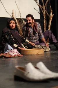 گزارش تصویری از اجرای نمایش «رسم عاشقی آب ها» در جشنواره فجر استانی - یزد