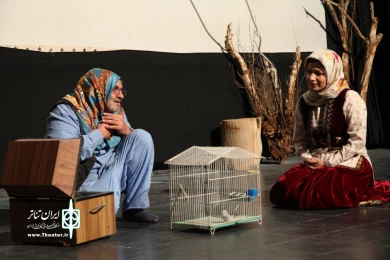 گزارش تصویری از اجرای نمایش «رسم عاشقی آب ها» در جشنواره فجر استانی - یزد