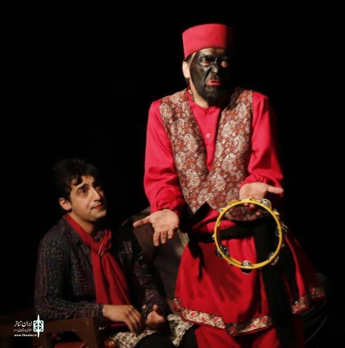 گزارش تصویری از اجرای نمایش «بازی سلطان و سیاه» در یزد