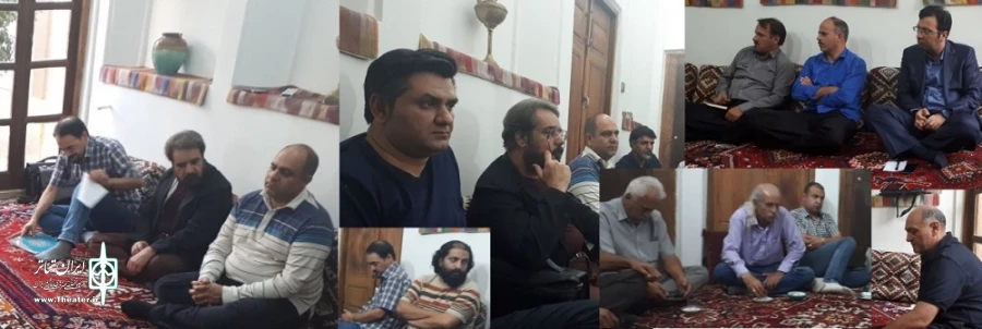 گزارش نشست اعضای شورای انجمن هنرهای نمایشی استان یزد با مدیرکل فرهنگ و ارشاد اسلامی  2