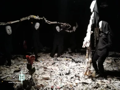 گزارش تصویری بازبینی نمایش عروسکی «رویای پرومته» در یزد