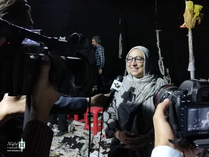 گزارش تصویری بازبینی نمایش عروسکی «رویای پرومته» در یزد