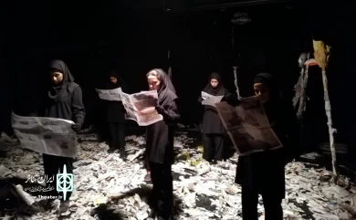 گزارش تصویری بازبینی نمایش عروسکی «رویای پرومته» در یزد