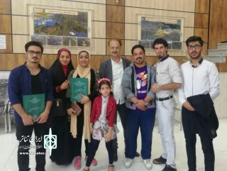 گروه نمایش تست نهایی یزد در کاشان درخشید