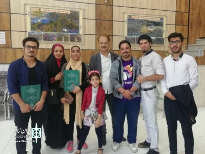گروه نمایش تست نهایی یزد در کاشان درخشید
