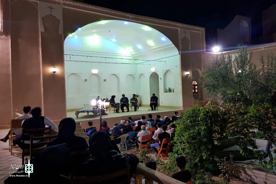 نمایش نامه «سیزده به گور» در شهرستان اردکان خوانش شد 2