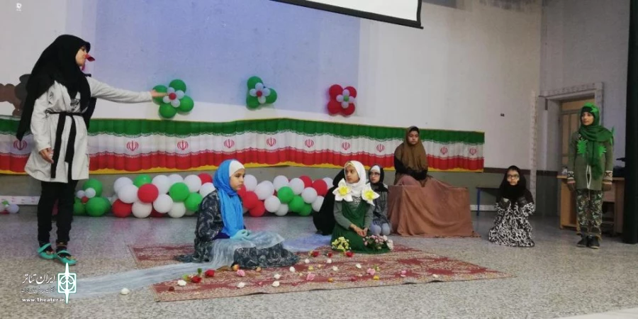 جشنواره تئاتر دانش آموزی دختران آموزش و پرورش ناحیه یک یزد به پایان رسید 4