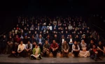 نمایش «زدگی» در تالار هنر یزد، روی صحنه است 4