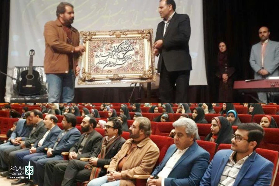 تجلیل از پیشکسوت تئاتر یزد 5