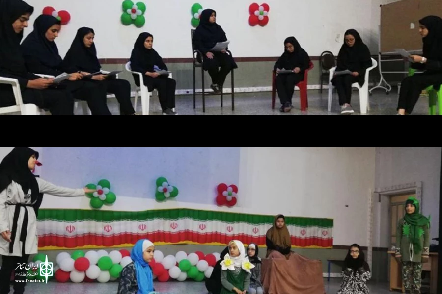 جشنواره تئاتر دانش آموزی دختران آموزش و پرورش ناحیه یک یزد برگزیدگان خود را شناخت 3