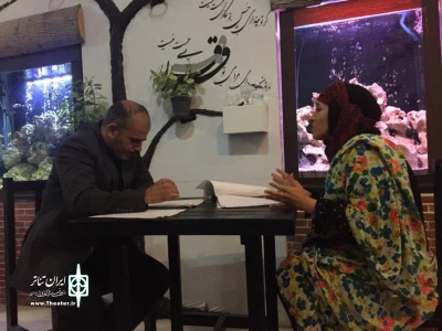نمایش نامه «کسوف» در مهریز خوانش شد