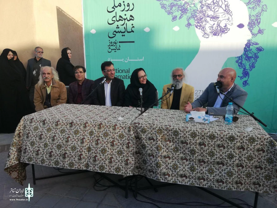 جشن «روز جهانی تئاتر» در گذر فرهنگ و هنر یزد، برگزار شد 5