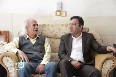 گزارش تصویری از دیدار مدیرکل فرهنگ و ارشاد یزد با پیشکسوتان تئاتر - 1