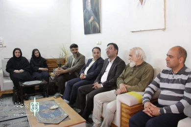 گزارش تصویری از دیدار مدیرکل فرهنگ و ارشاد یزد با پیشکسوتان تئاتر - 1