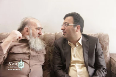 گزارش تصویری از دیدار مدیرکل فرهنگ و ارشاد یزد با پیشکسوتان تئاتر - 1