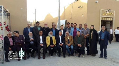 گزارش تصویری از جشن بزرگداشت روز جهانی تئاتر در محل "گذر فرهنگ و هنر" یزد