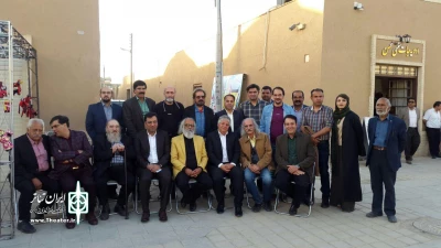 گزارش تصویری از جشن بزرگداشت روز جهانی تئاتر در محل 