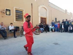 گزارش تصویری از جشن بزرگداشت روز جهانی تئاتر در محل 