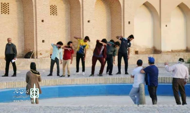 گزارش تصویری از آماده سازی نمایش "شیخ صنعان" در یزد 6