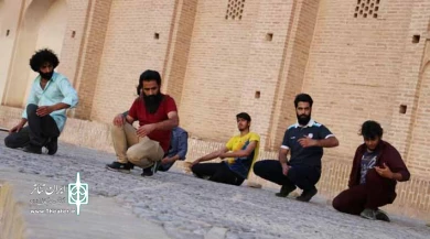 گزارش تصویری از آماده سازی نمایش "شیخ صنعان" در یزد 8