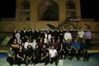 بازدید اعضای انجمن هنرهای نمایشی استان یزد از  مراحل آماده سازی نمایش شیخ صنعان