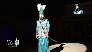 گزارش تصویری از نمایش علمداران در ابرکوه