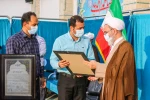 تقدیر جمعی از هنرمندان نمایش میبد از مدیر حوزه های علمیه کشور
 2