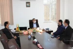 دیدار رئیس اداره فرهنگ و ارشاد اسلامی و رئیس انجمن هنرهای نمایشی میبد با فرماندار جدید این شهرستان 2