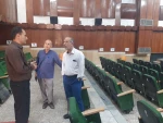 دکتر میرمحمدی نماینده محترم مردم شریف تفت و میبد در مجلس شورای اسلامی از مجموعه تئاتر شهر میبد بازدید کرد. 4