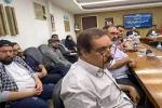 دیدارجمعی از هنرمندان نمایشی با مدیرکل اداره فرهنگ وارشاد اسلامی یزد 5