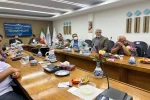 دیدارجمعی از هنرمندان نمایشی با مدیرکل اداره فرهنگ وارشاد اسلامی یزد 7