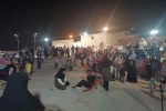 اجرای نمایش خیابانی در کنار آب انبار رستم گیو 2