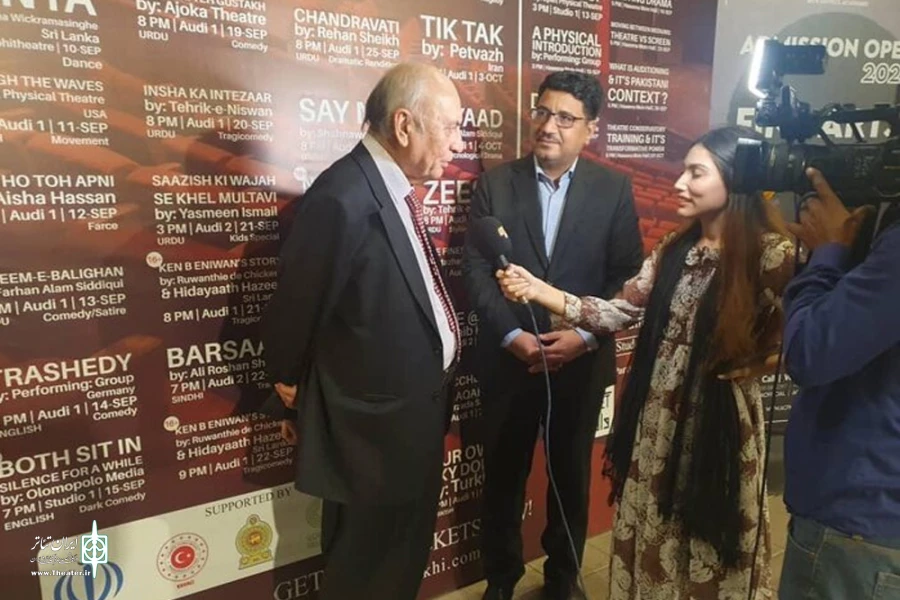 نمایش "تیک‌تاک" در کراچی، هنرنمایی هنرمندان یزدی در جشنواره تئاتر پاکستان 3