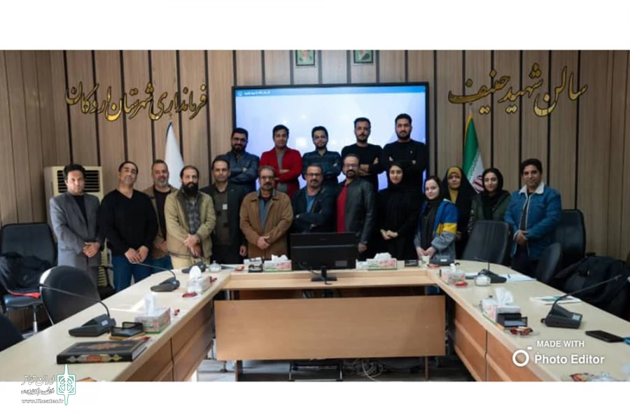 بازدید اعضای شورای موسسه ی انجمن هنرهای نمایشی یزد از کارگاه های، کارگردانی و نمایشنامه نویسی میبد و اردکان. 3