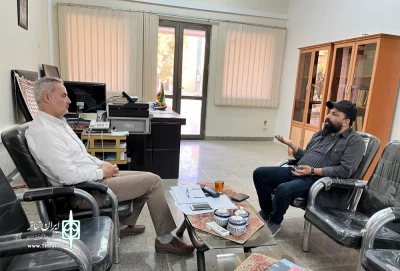 دیدار مدیرعامل انجمن نمایش استان با رئیس اداره فرهنگ و ارشاد اسلامی شهرستان اردکان